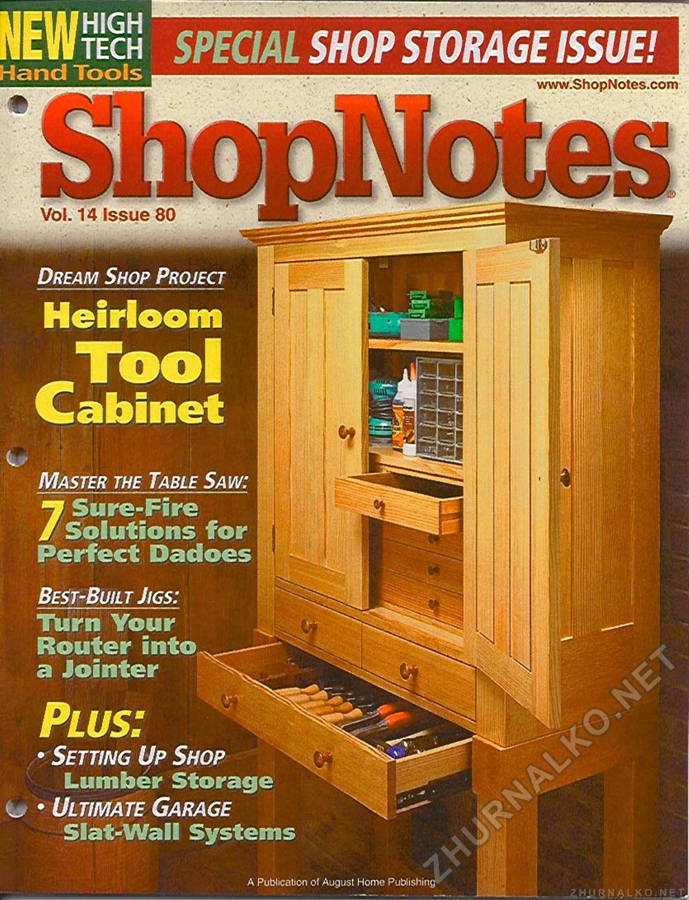 80 - Heirloom Tool Cabinet,  1