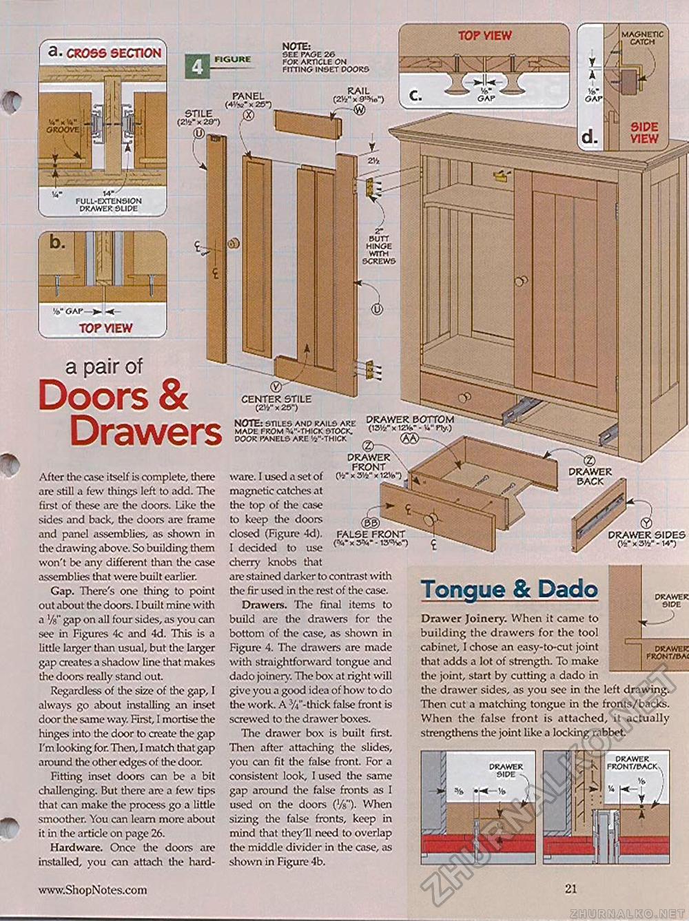 80 - Heirloom Tool Cabinet,  21