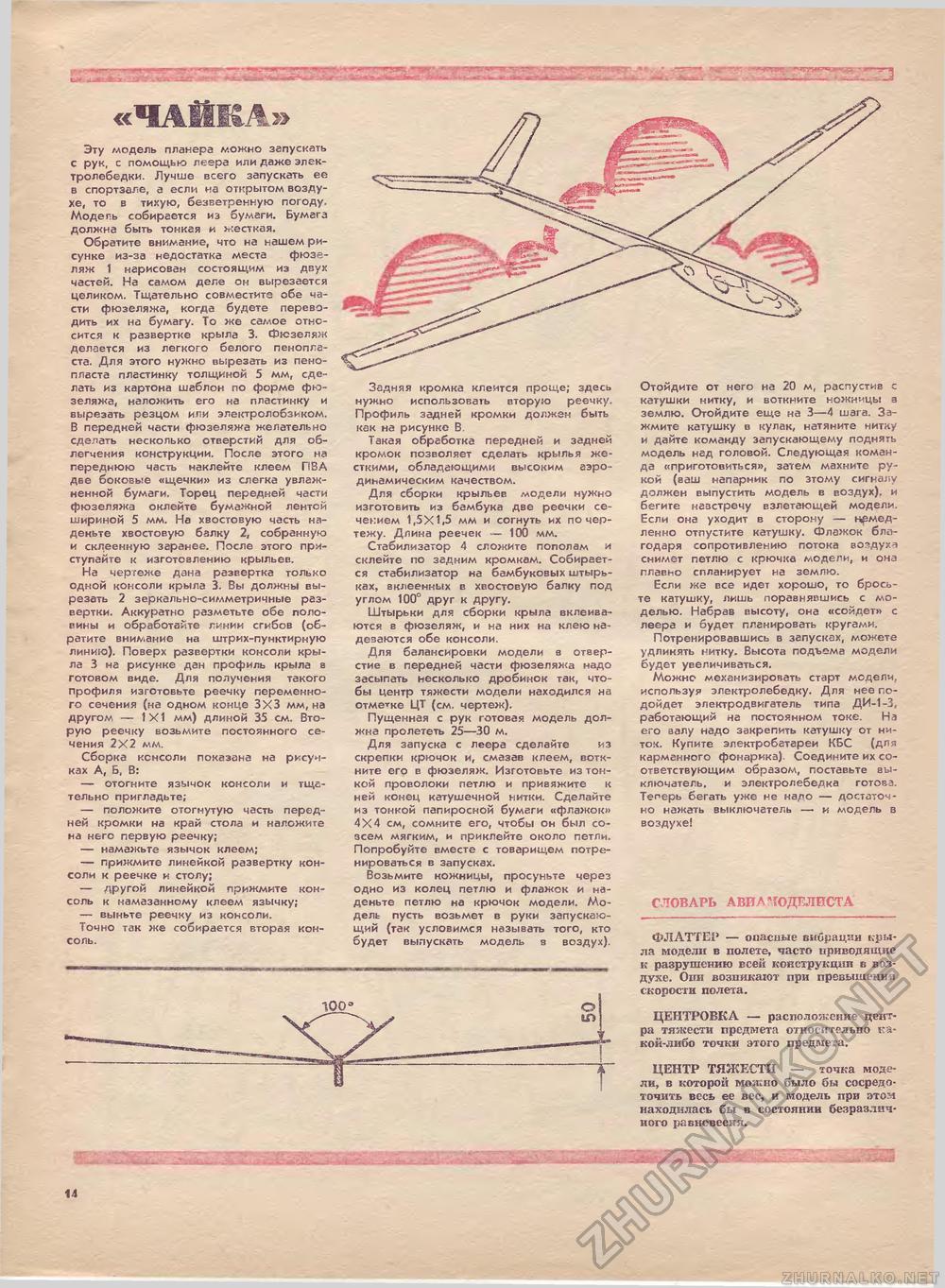 Юный техник - для умелых рук 1984-06, страница 14