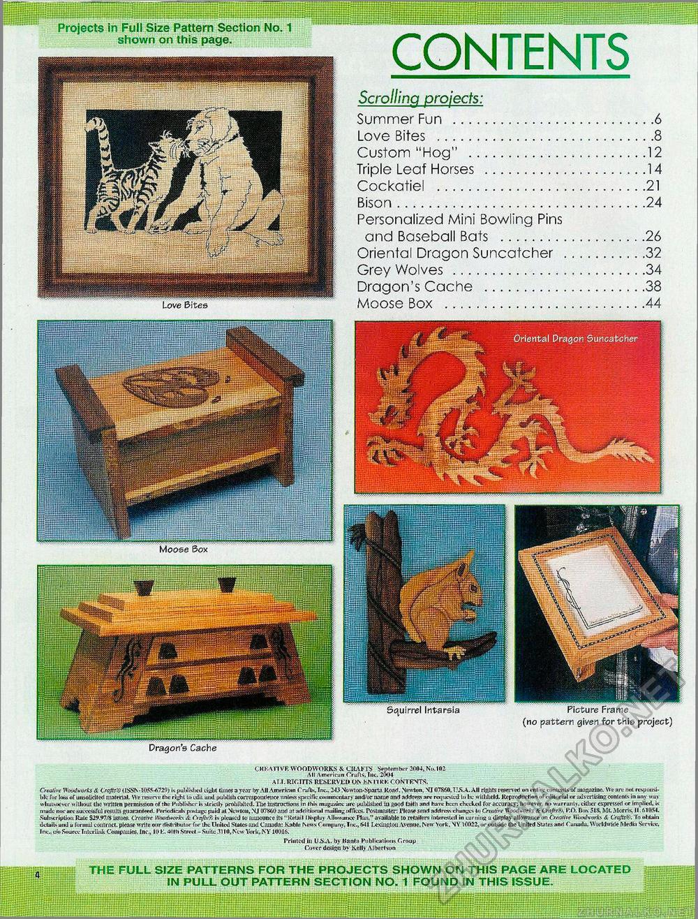 Creative Woodworks & crafts 2004-09,  4