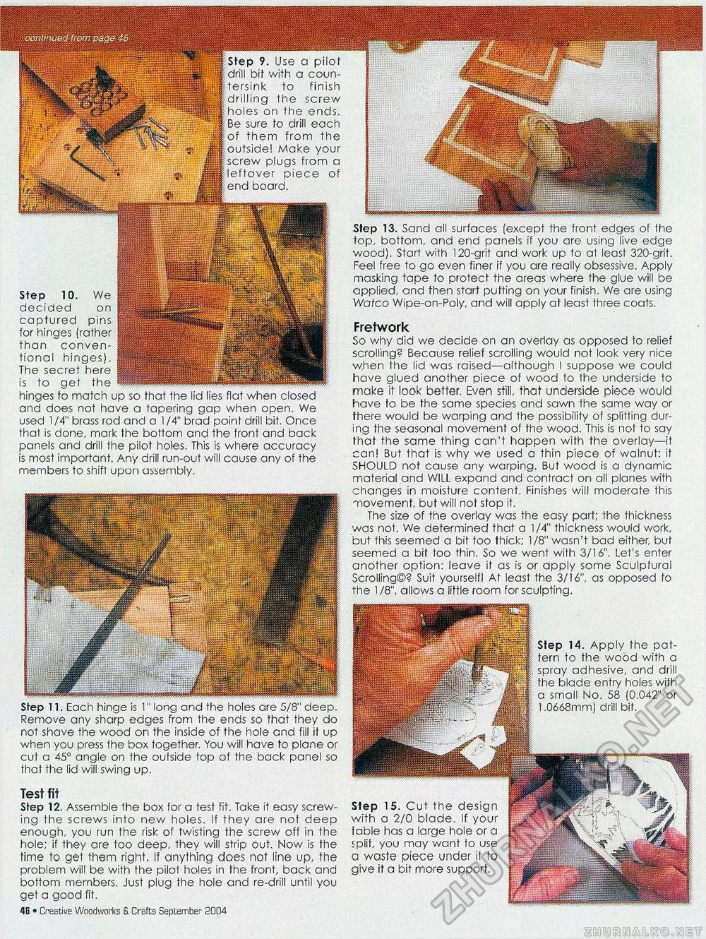 Creative Woodworks & crafts 2004-09,  46