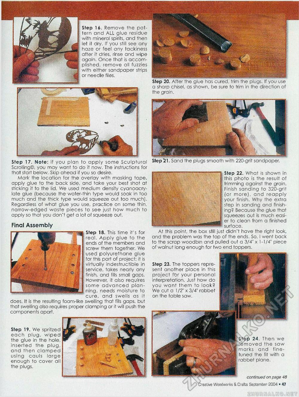 Creative Woodworks & crafts 2004-09,  47