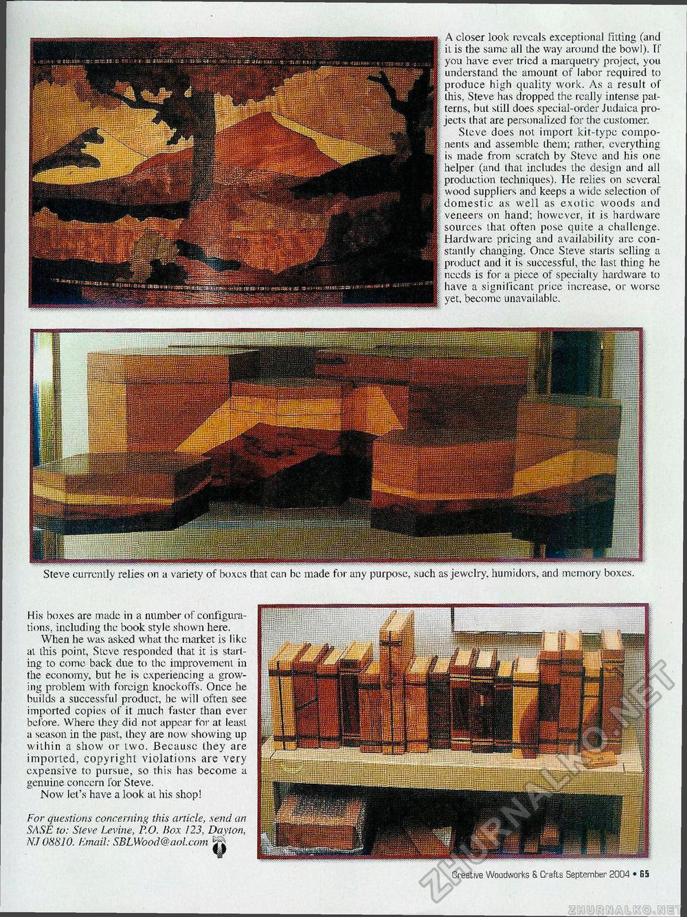 Creative Woodworks & crafts 2004-09,  65