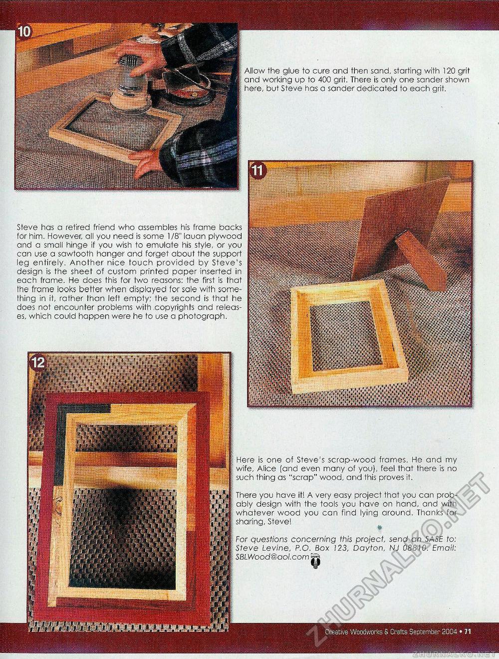 Creative Woodworks & crafts 2004-09,  71