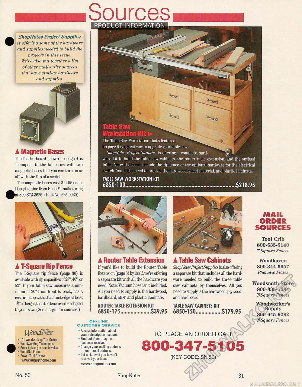 50 - Table Saw Workstation,  31