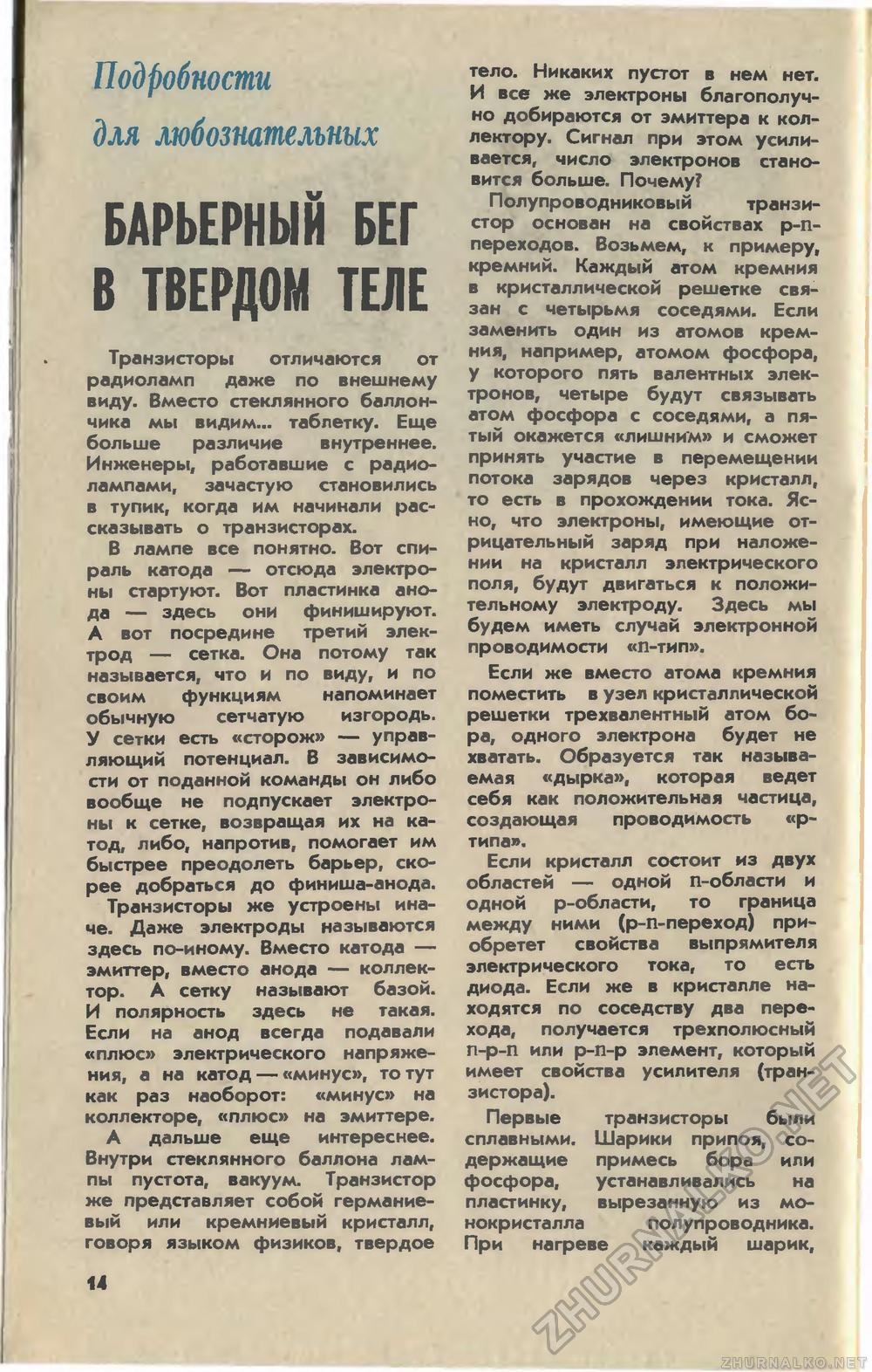 Юный техник 1981-03, страница 16