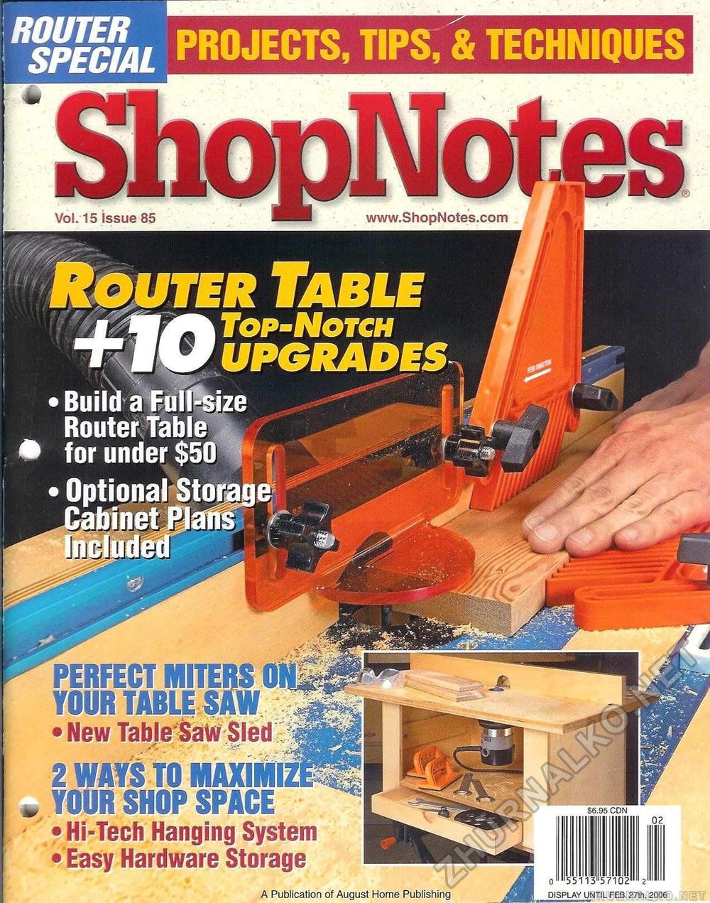 85 - Router Table,  1