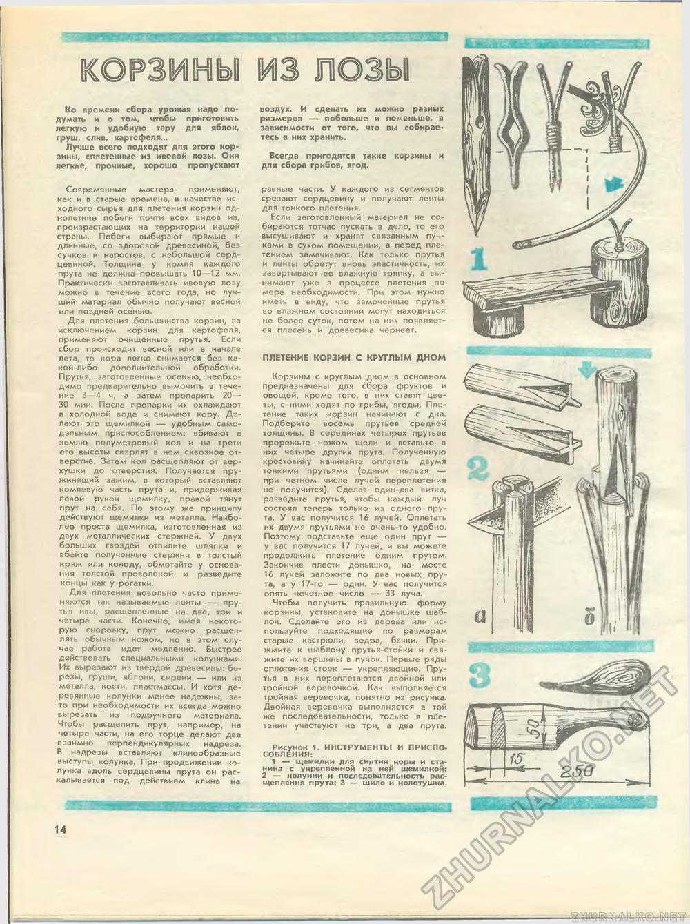 Юный техник - для умелых рук 1983-05, страница 14