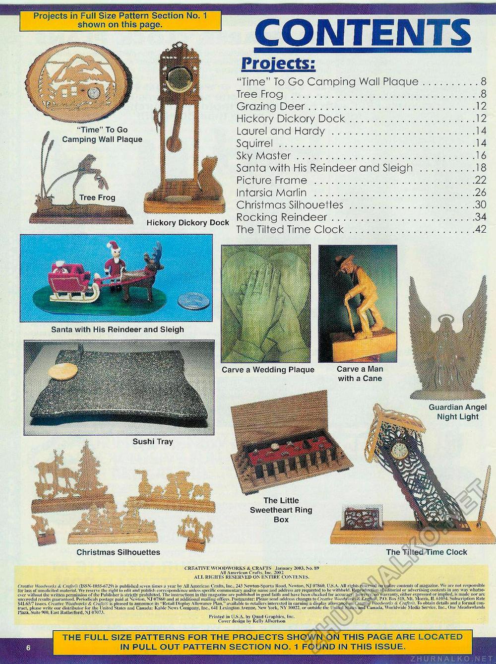 Creative Woodworks & crafts 2003-01,  6
