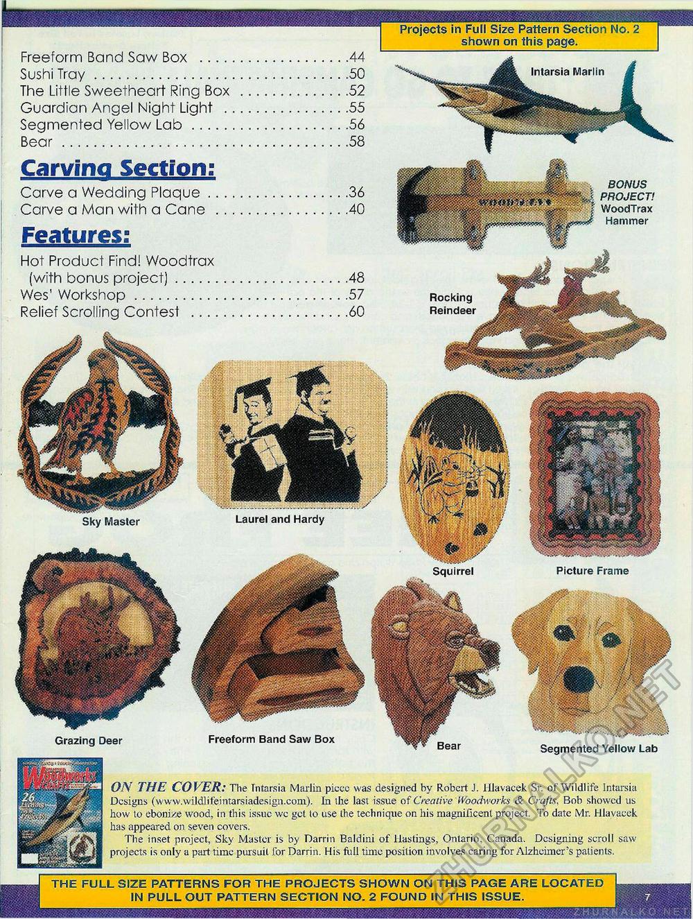 Creative Woodworks & crafts 2003-01,  7