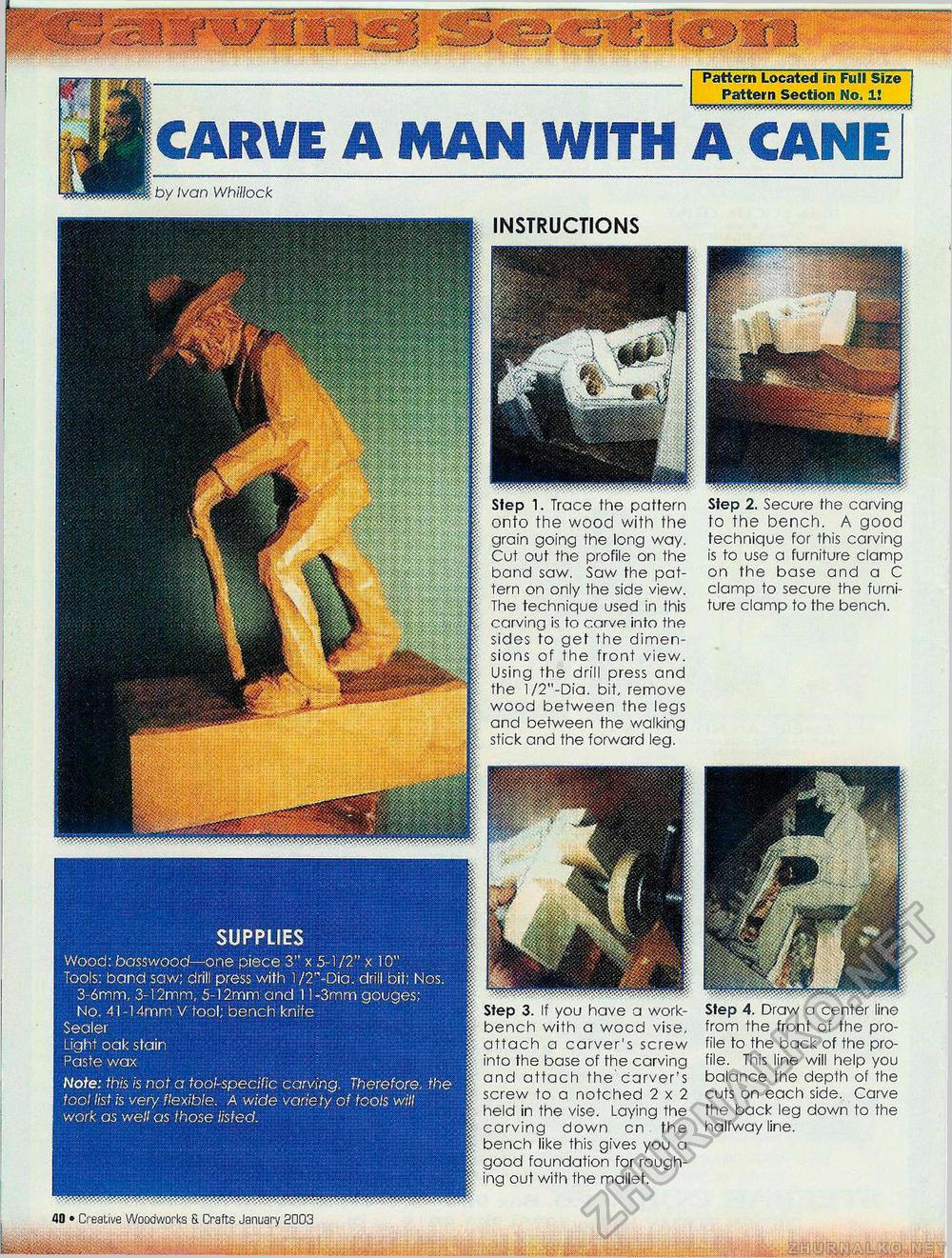 Creative Woodworks & crafts 2003-01,  40
