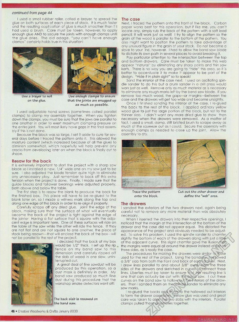 Creative Woodworks & crafts 2003-01,  46