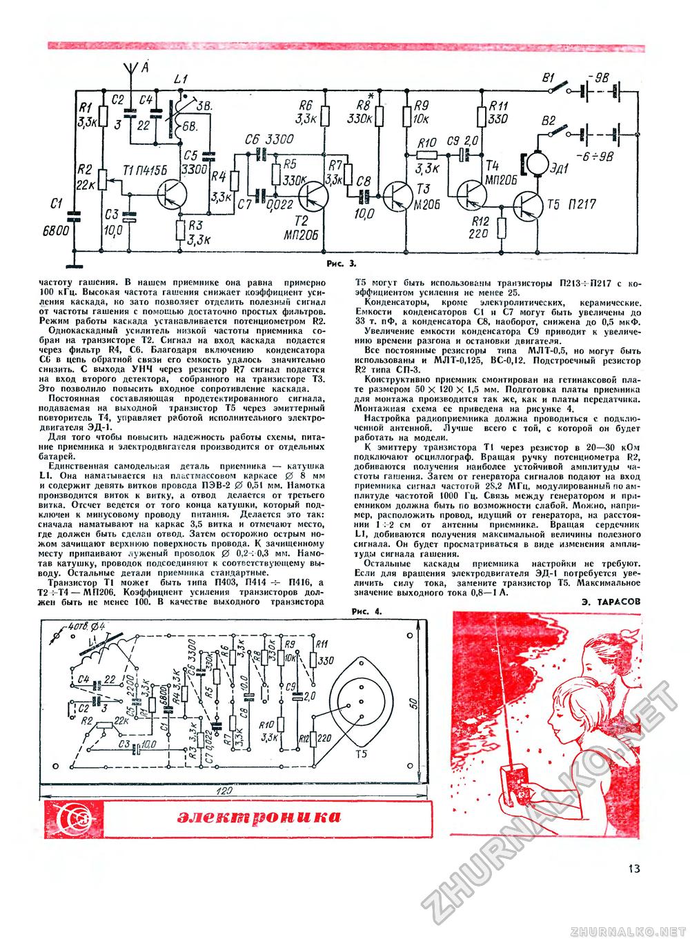 Юный техник - для умелых рук 1975-05, страница 13