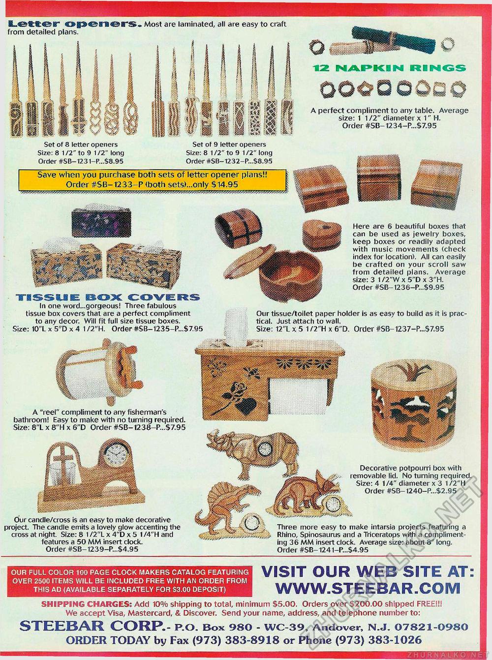 Creative Woodworks & crafts 2001-10,  3