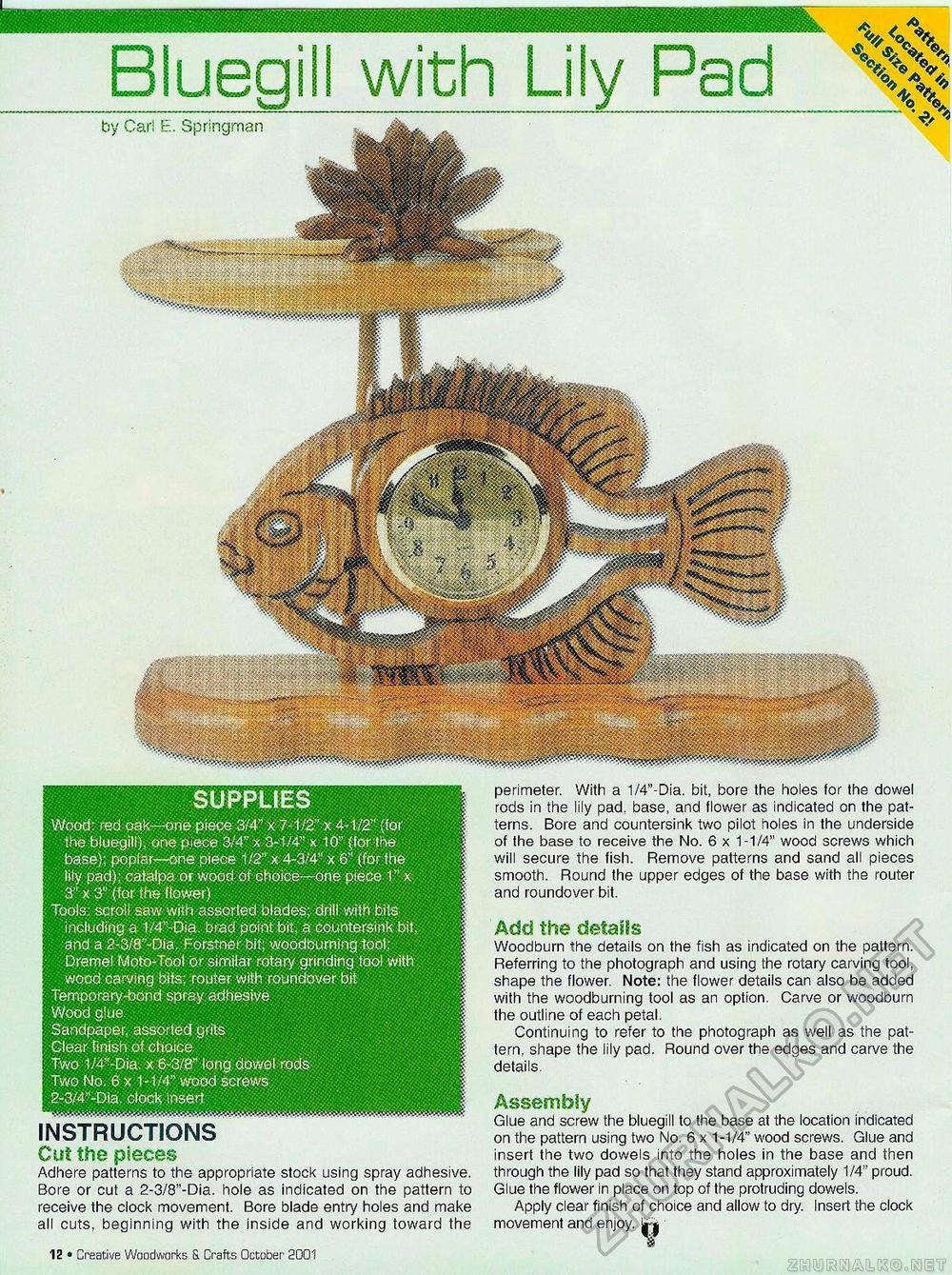 Creative Woodworks & crafts 2001-10,  12