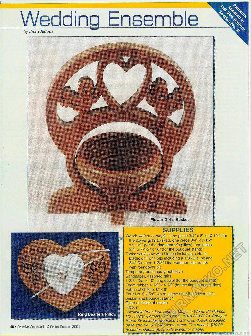 Creative Woodworks & crafts 2001-10,  40
