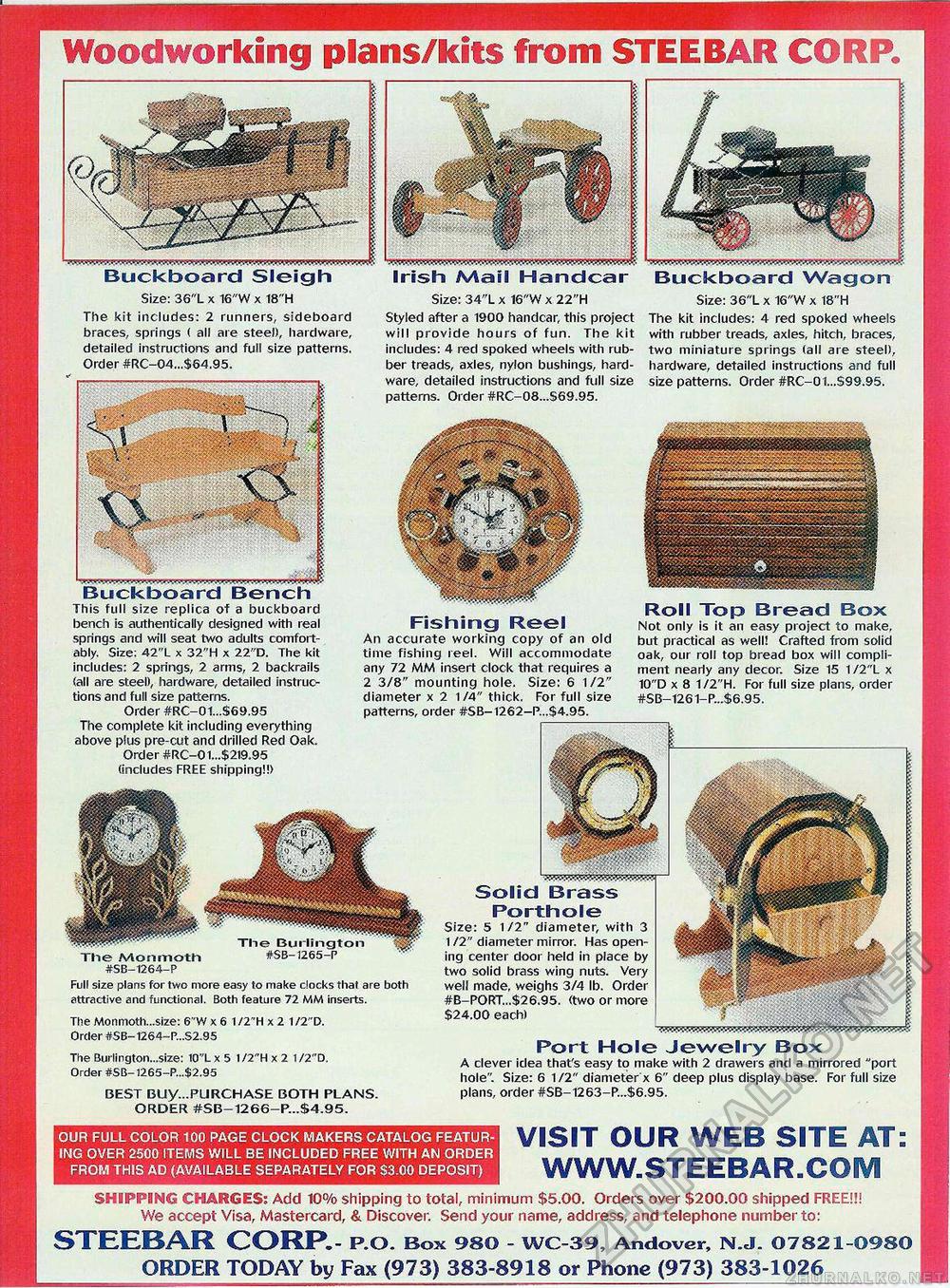 Creative Woodworks & crafts 2001-10,  62