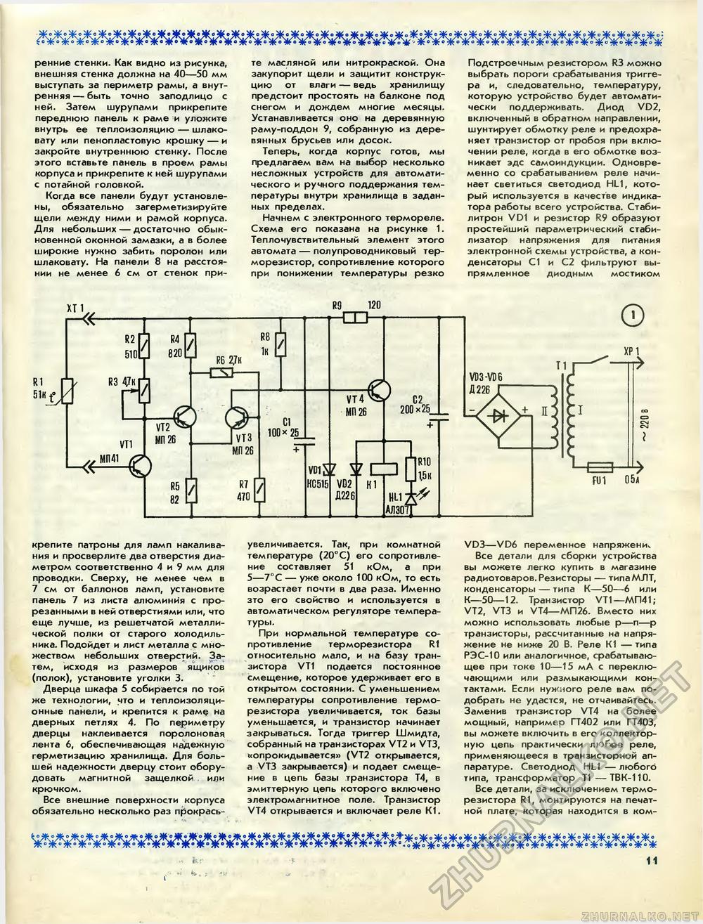 Юный техник - для умелых рук 1987-10, страница 11