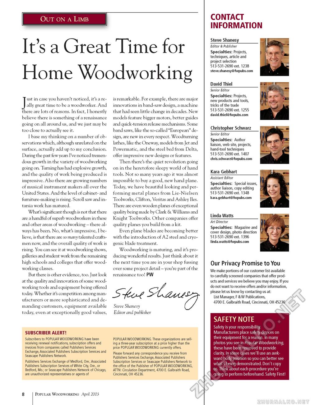 Popular Woodworking 2003-04  133,  8