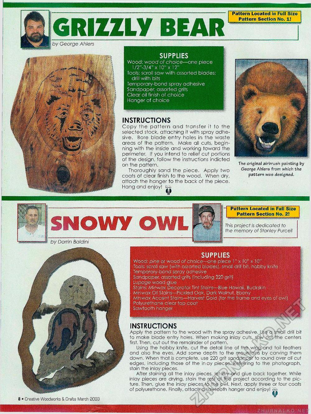 Creative Woodworks & crafts 2003-03,  8
