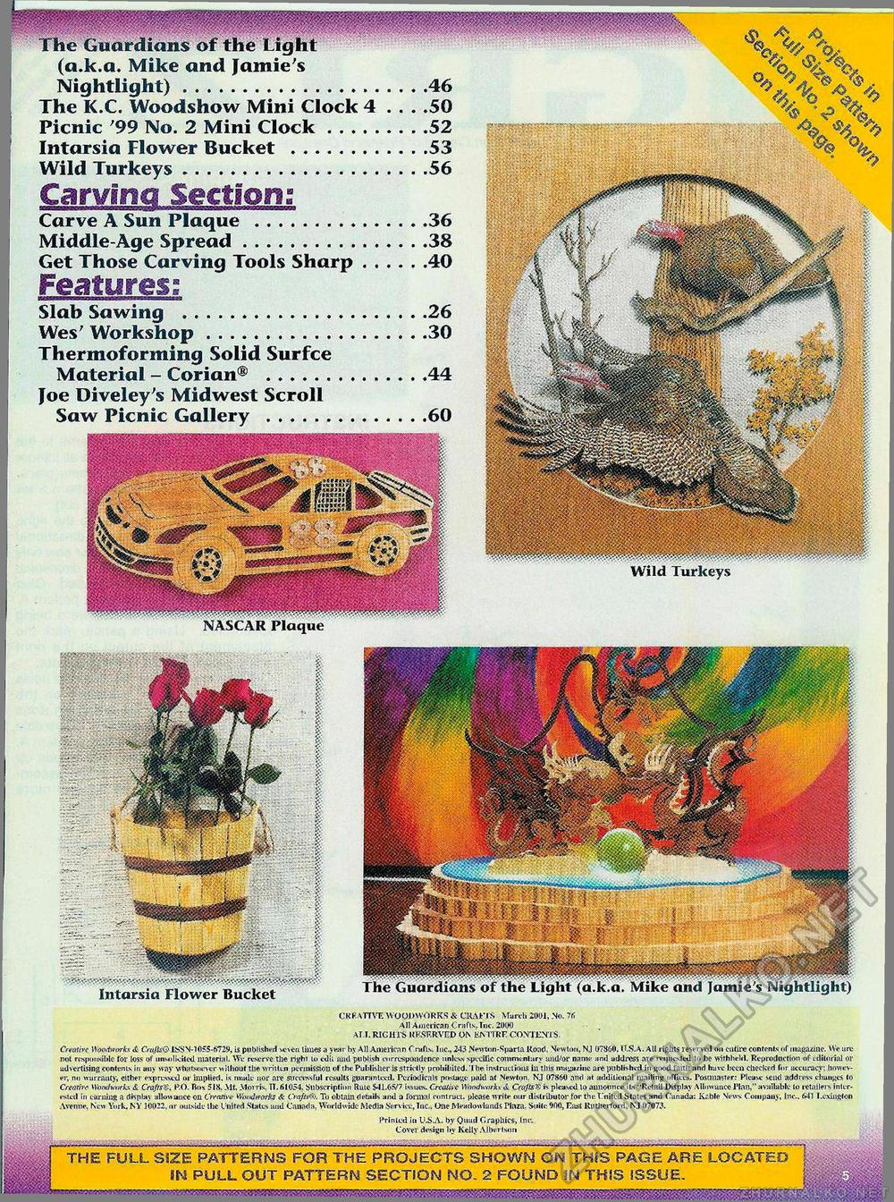 Creative Woodworks & crafts 2001-03,  5