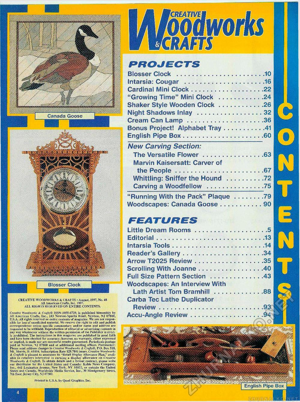 Creative Woodworks & crafts 1997-08,  4
