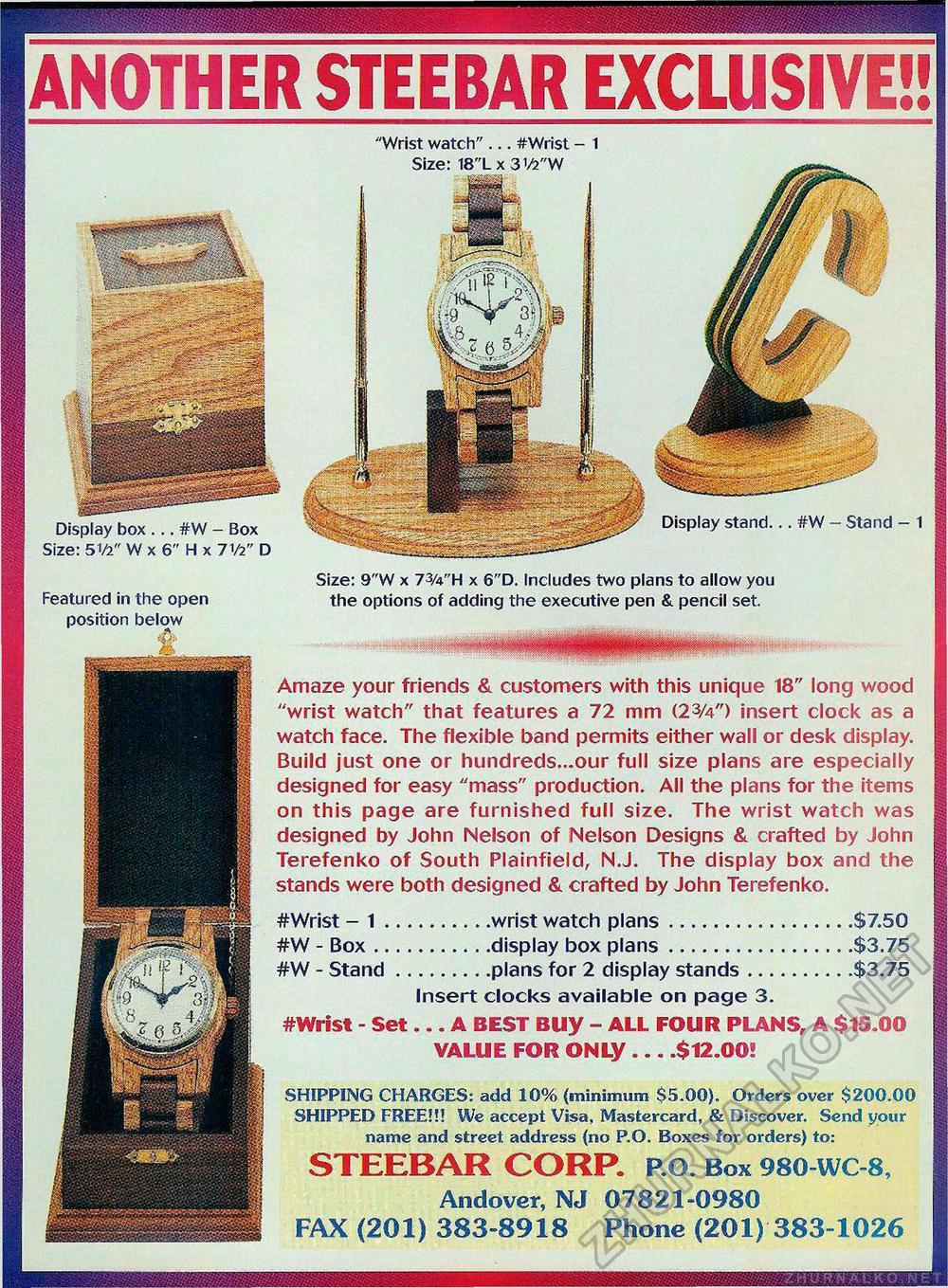 Creative Woodworks & crafts 1997-08,  55