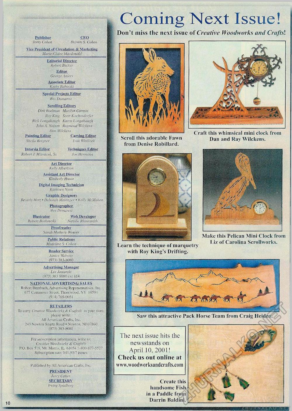 Creative Woodworks & crafts 2001-04,  10
