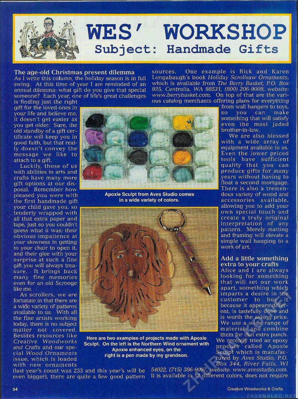 Creative Woodworks & crafts 2001-04,  54
