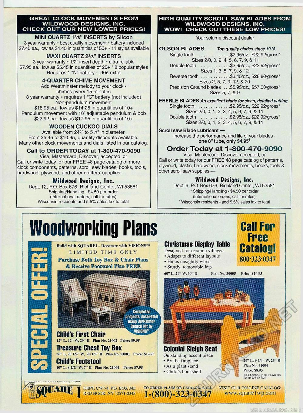 Creative Woodworks & crafts 1997-12,  31
