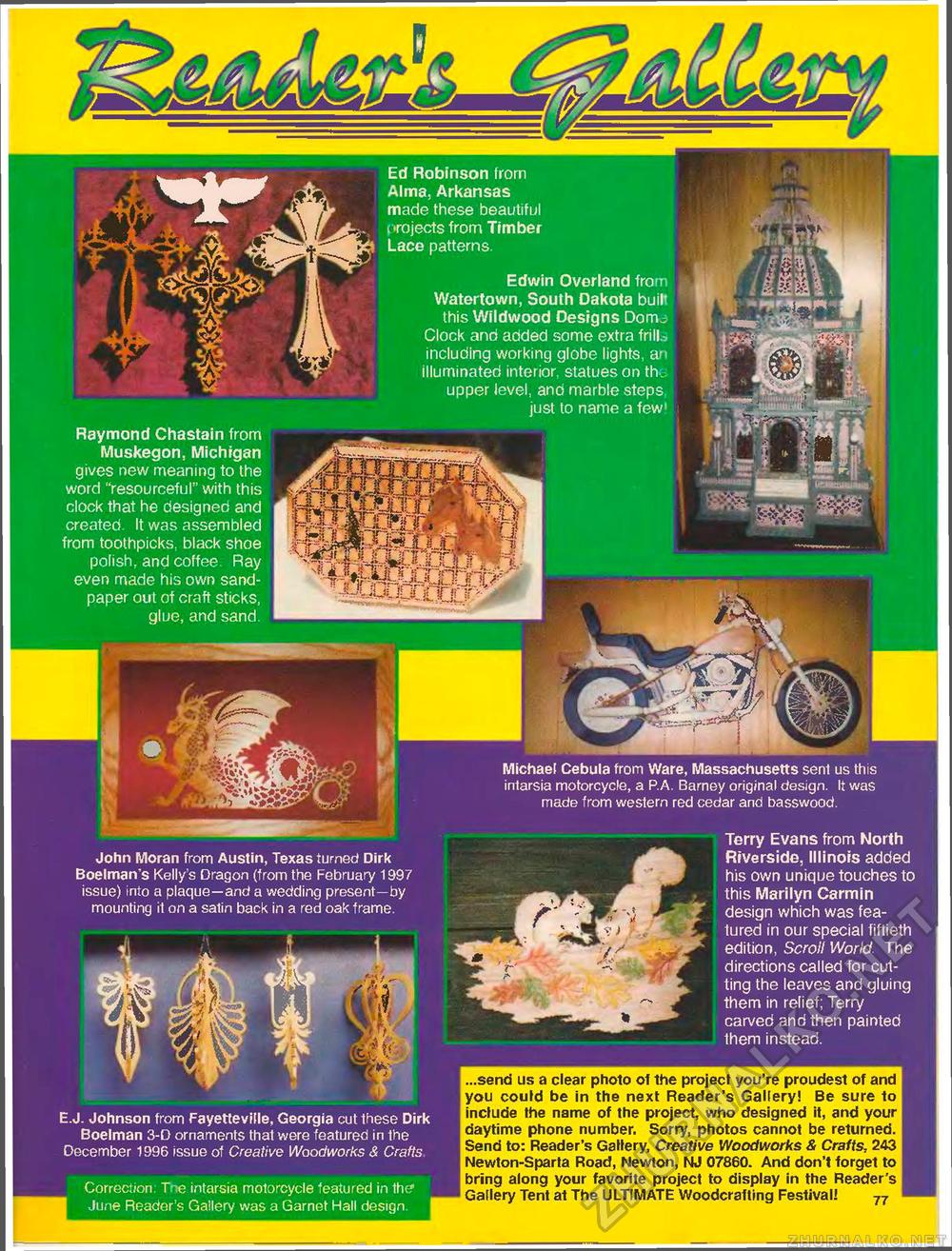 Creative Woodworks & crafts 1998-07,  45