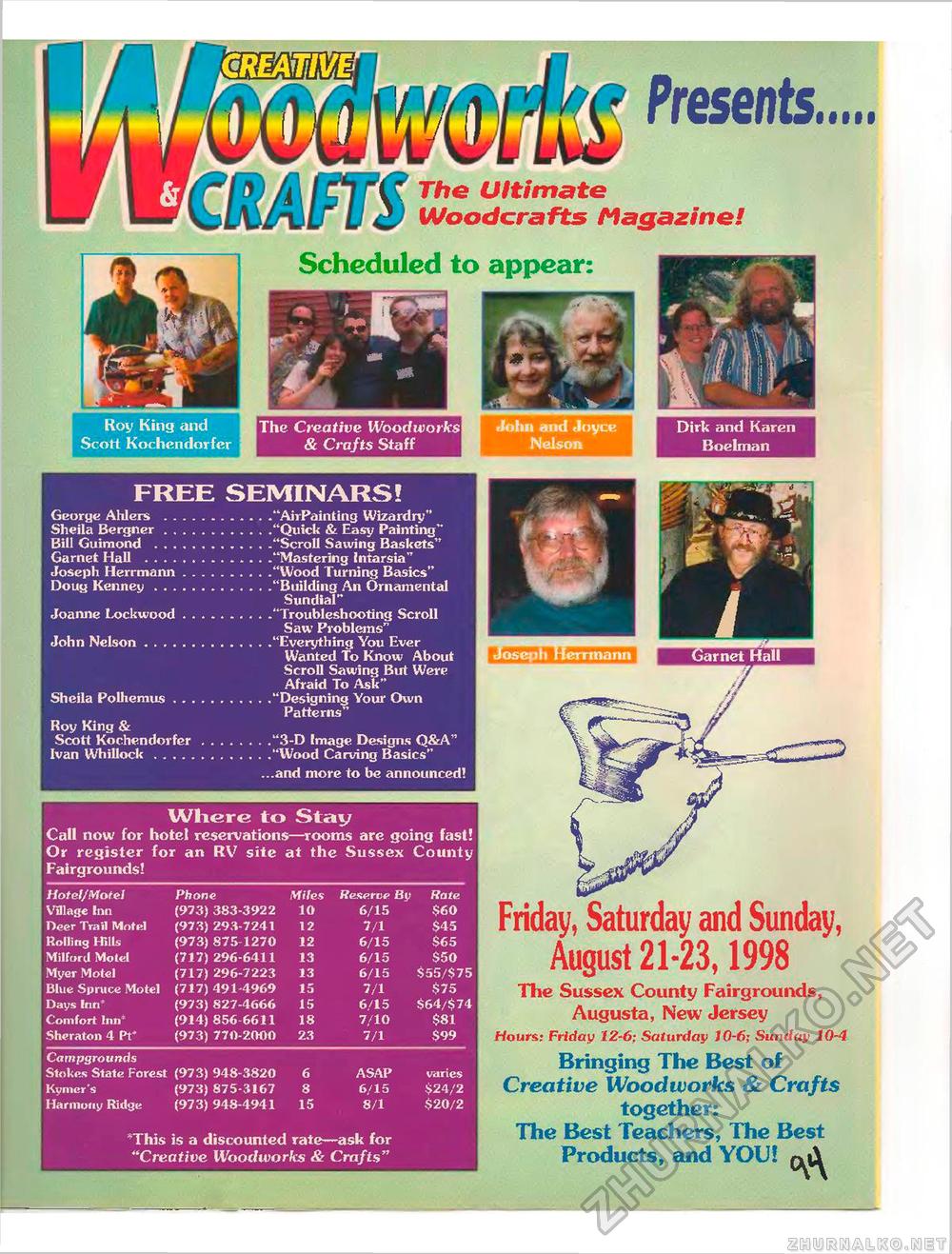 Creative Woodworks & crafts 1998-07,  62