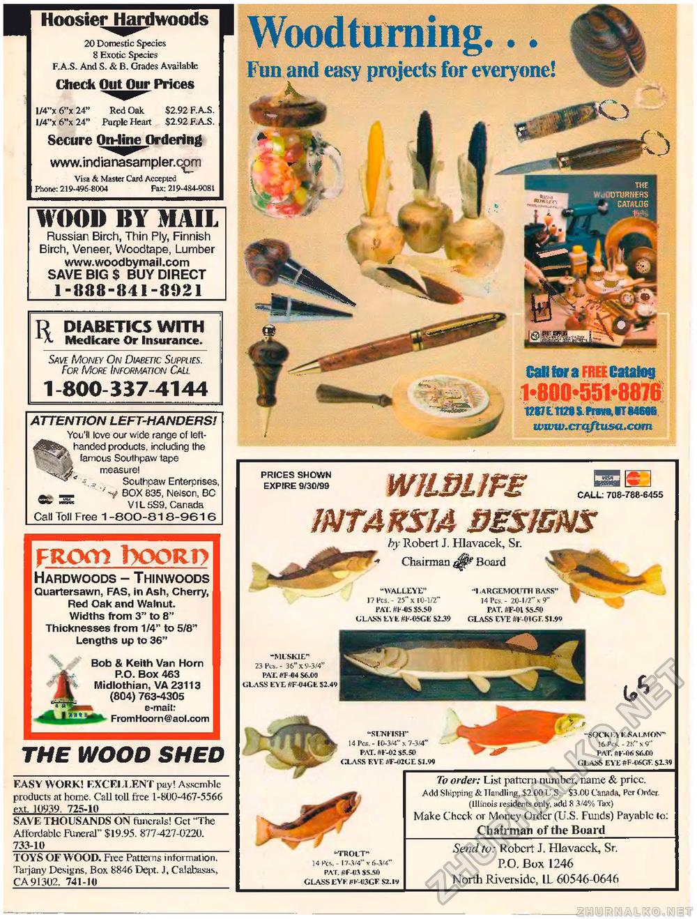 Creative Woodworks & crafts 1999-10,  65