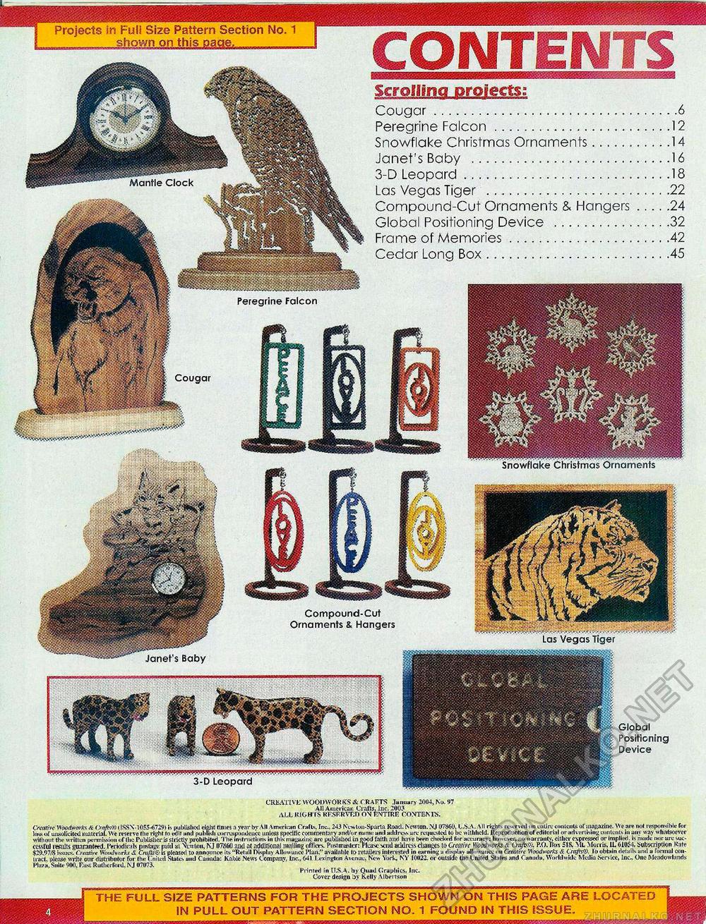 Creative Woodworks & crafts 2004-01,  4