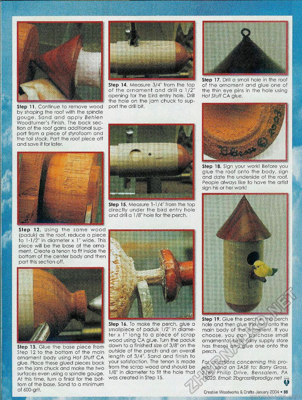 Creative Woodworks & crafts 2004-01,  59