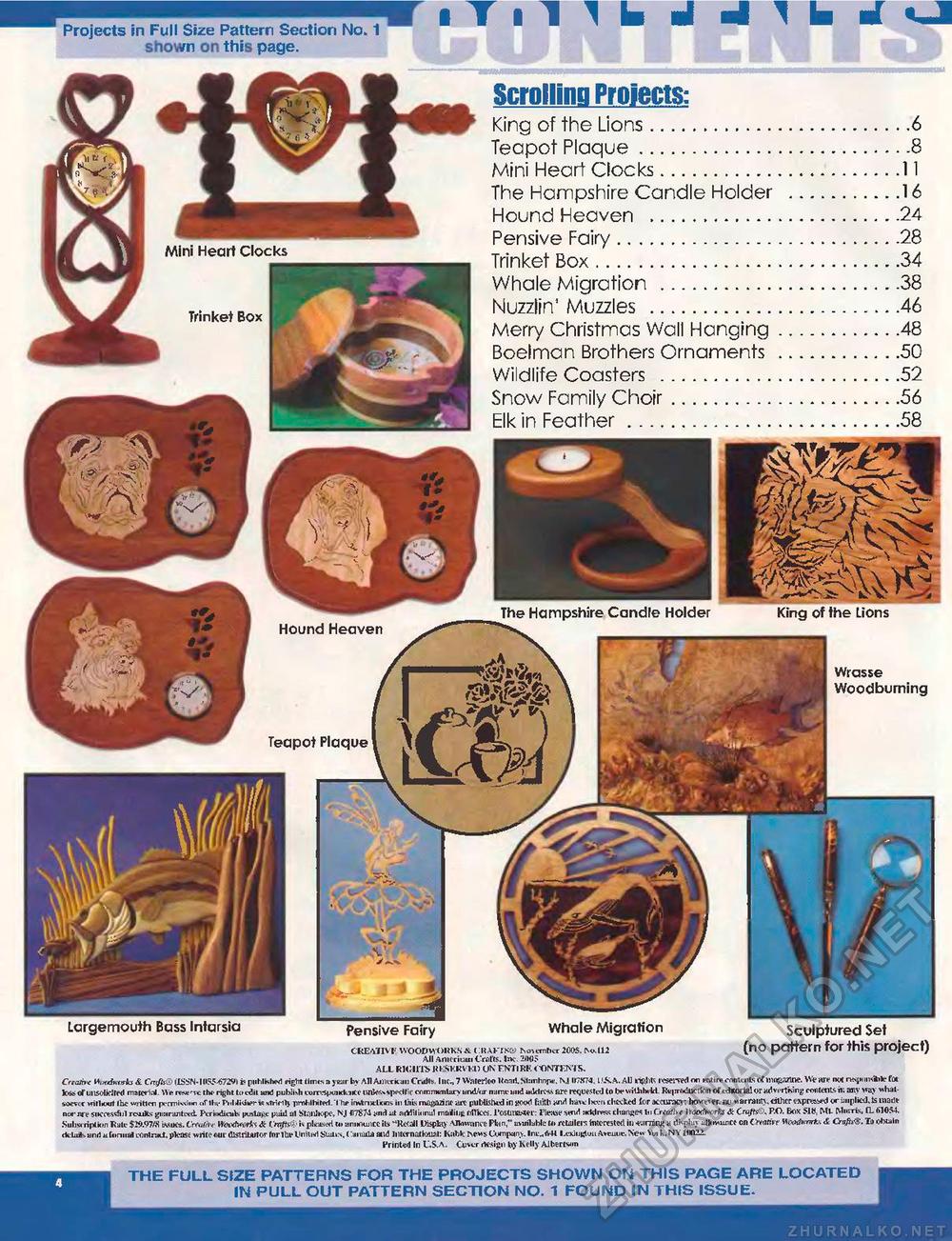 Creative Woodworks & crafts 2005-11,  4