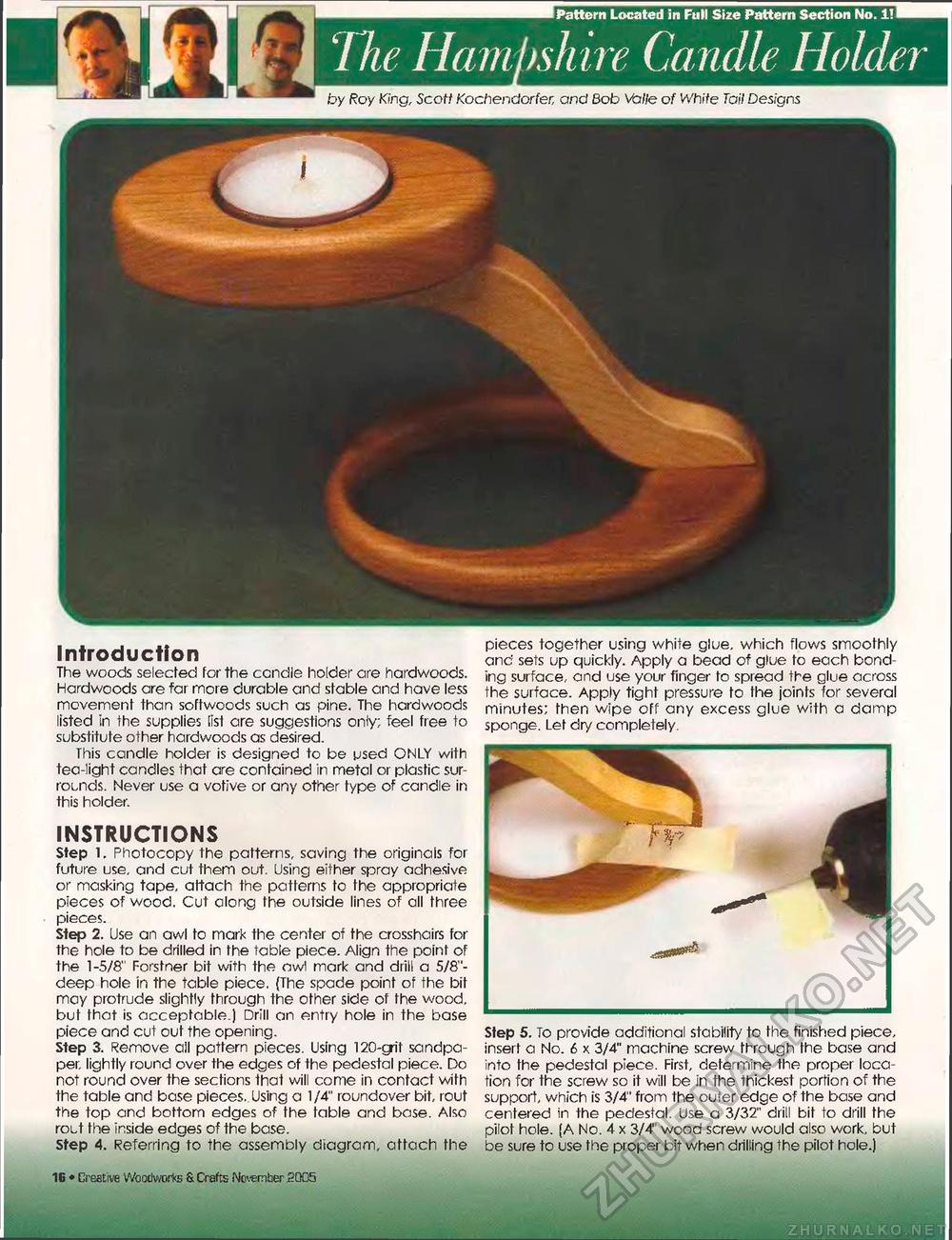 Creative Woodworks & crafts 2005-11,  16