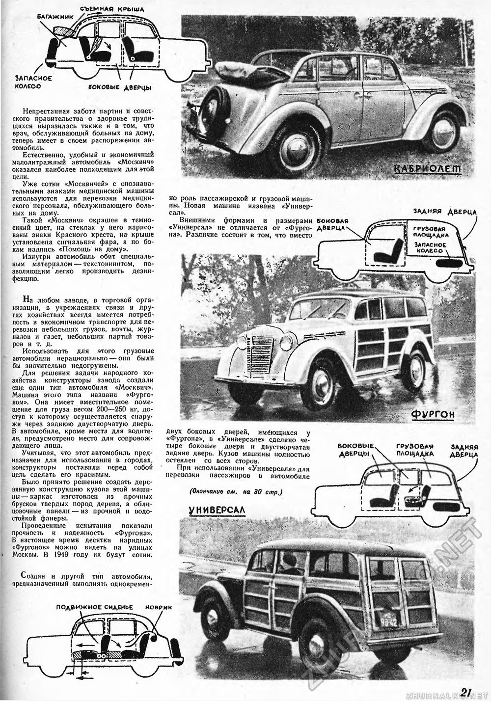 Техника - молодёжи 1949-03, страница 23