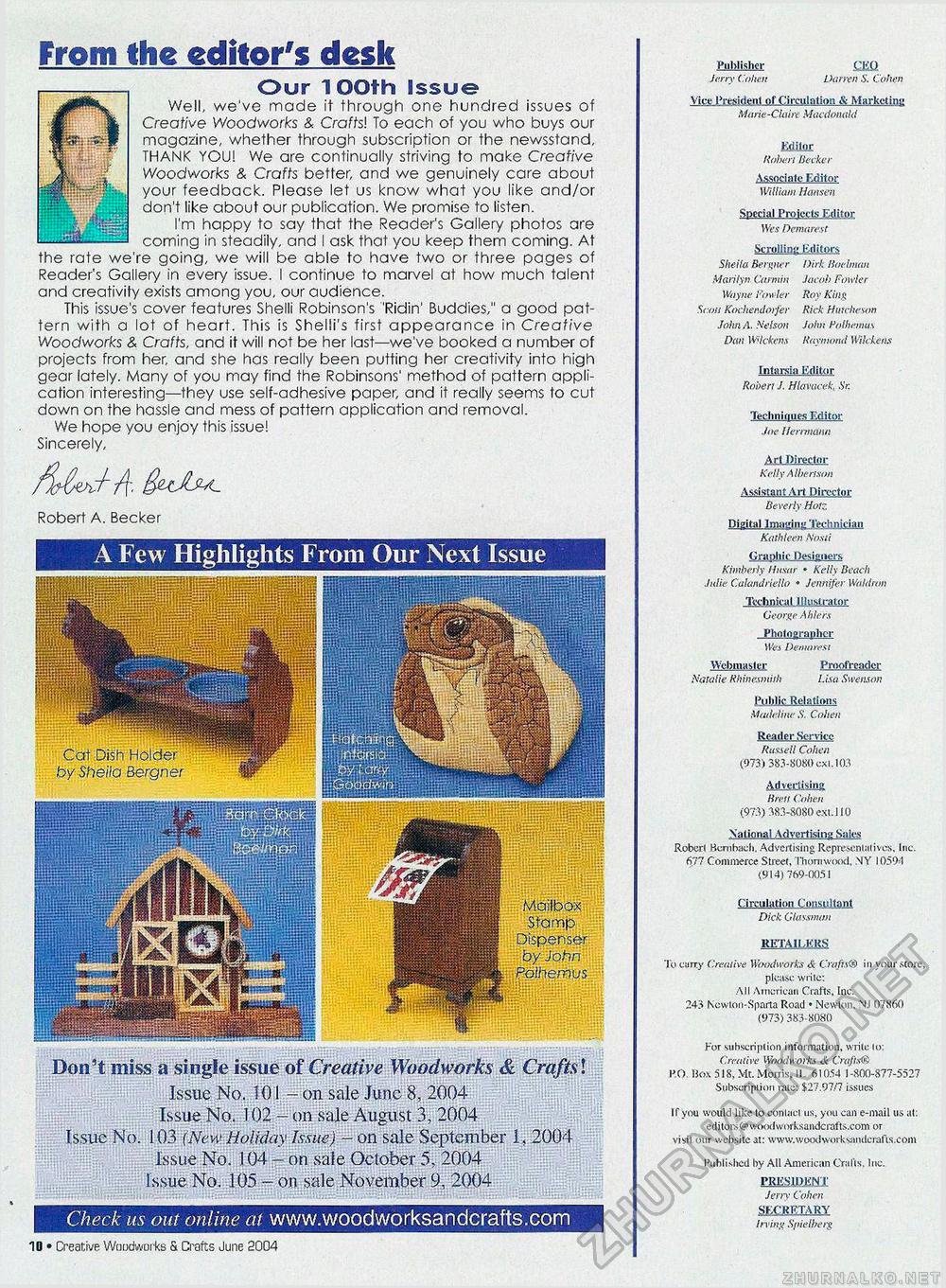 Creative Woodworks & crafts 2004-06,  10