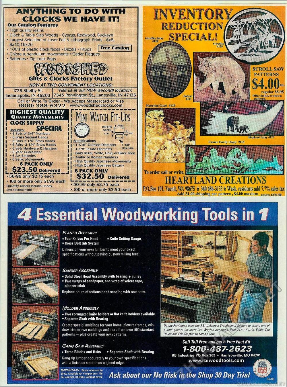 Creative Woodworks & crafts 2001-01,  11