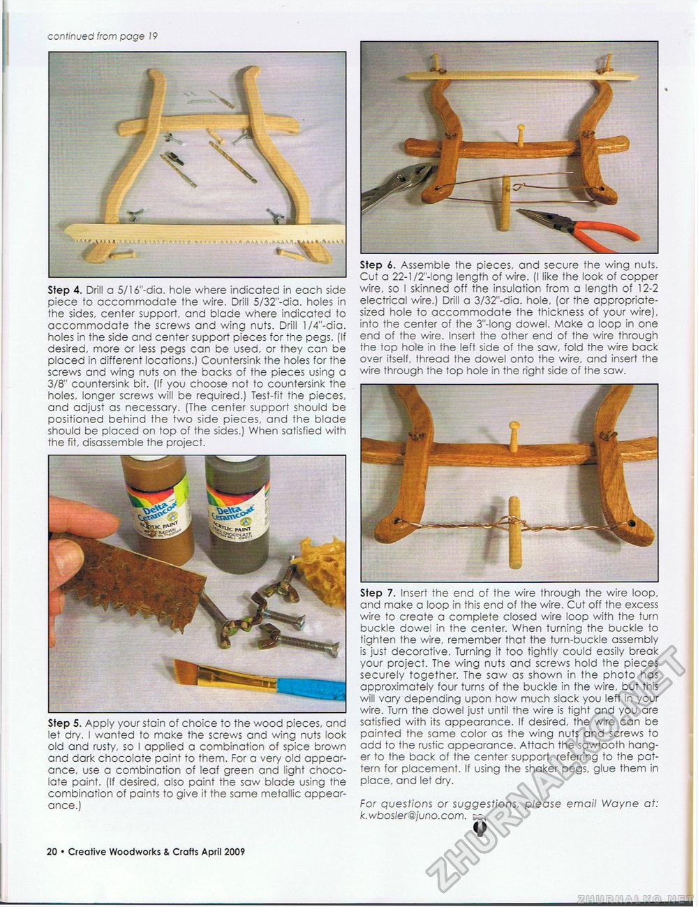 Creative Woodworks & crafts 2009-04,  17