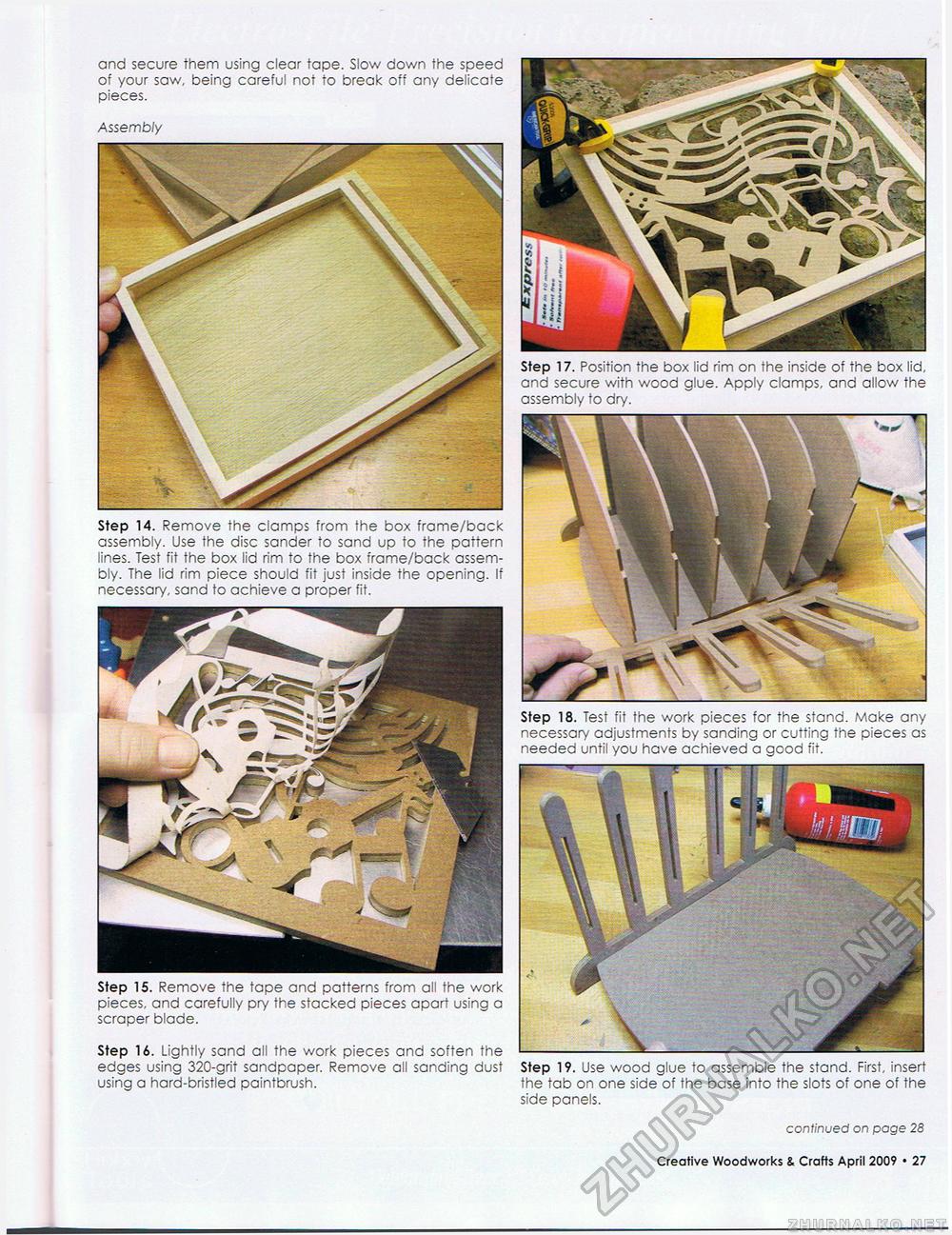 Creative Woodworks & crafts 2009-04,  23