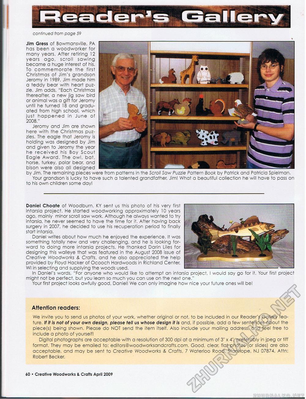 Creative Woodworks & crafts 2009-04,  53