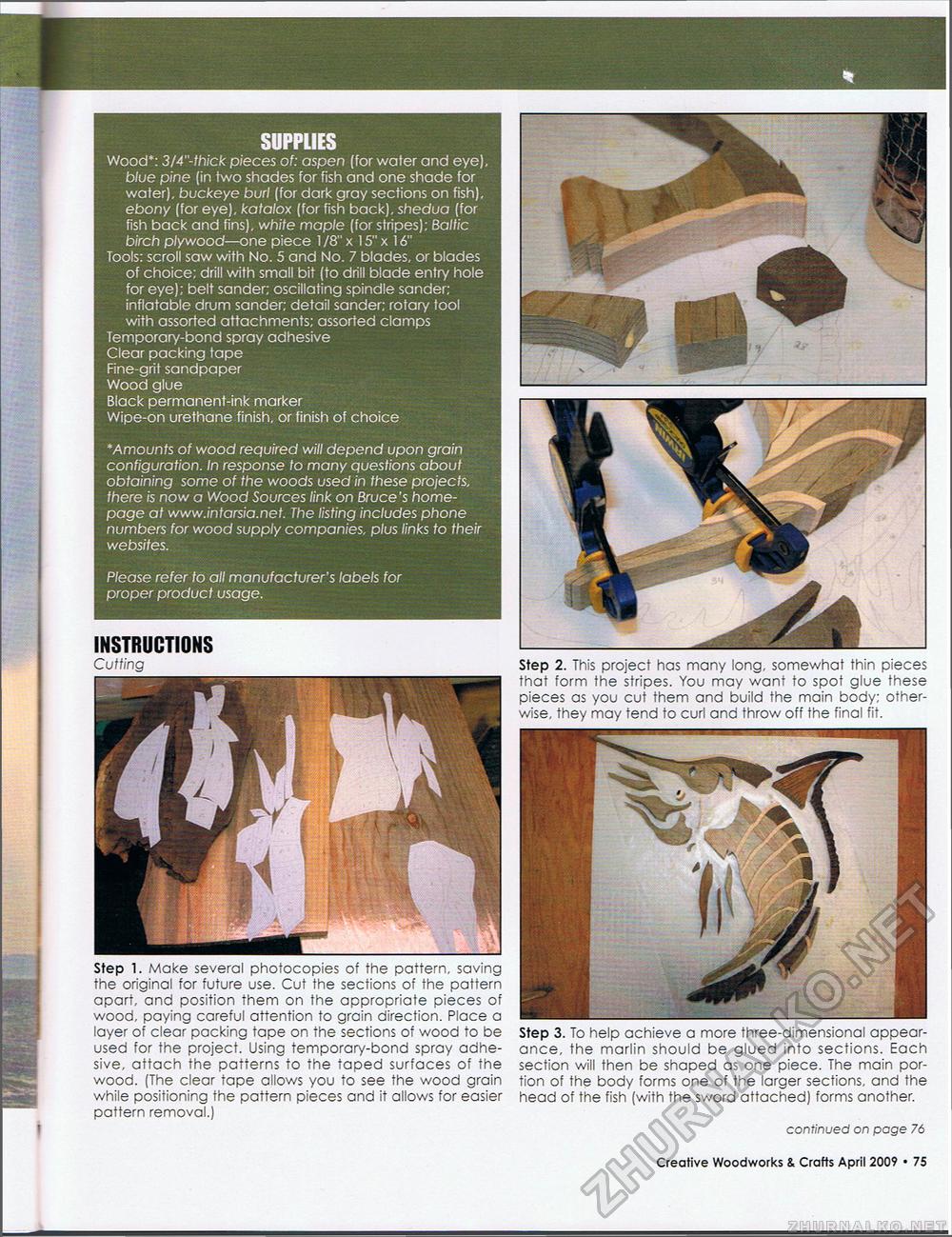 Creative Woodworks & crafts 2009-04,  68