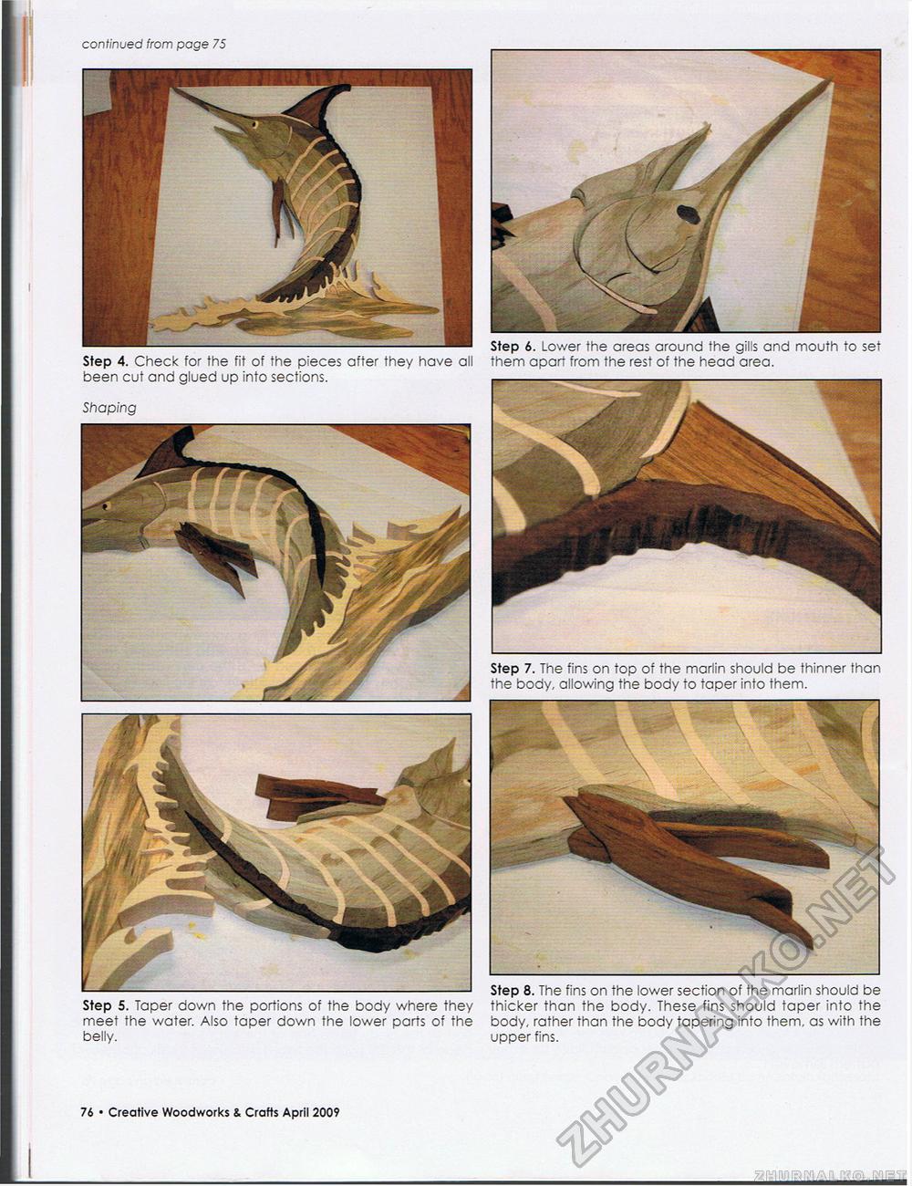 Creative Woodworks & crafts 2009-04,  69