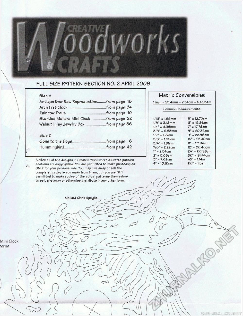 Creative Woodworks & crafts 2009-04,  96