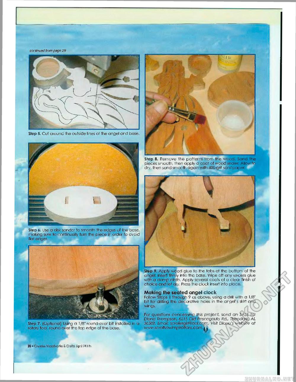 Creative Woodworks & crafts 2005-04,  30