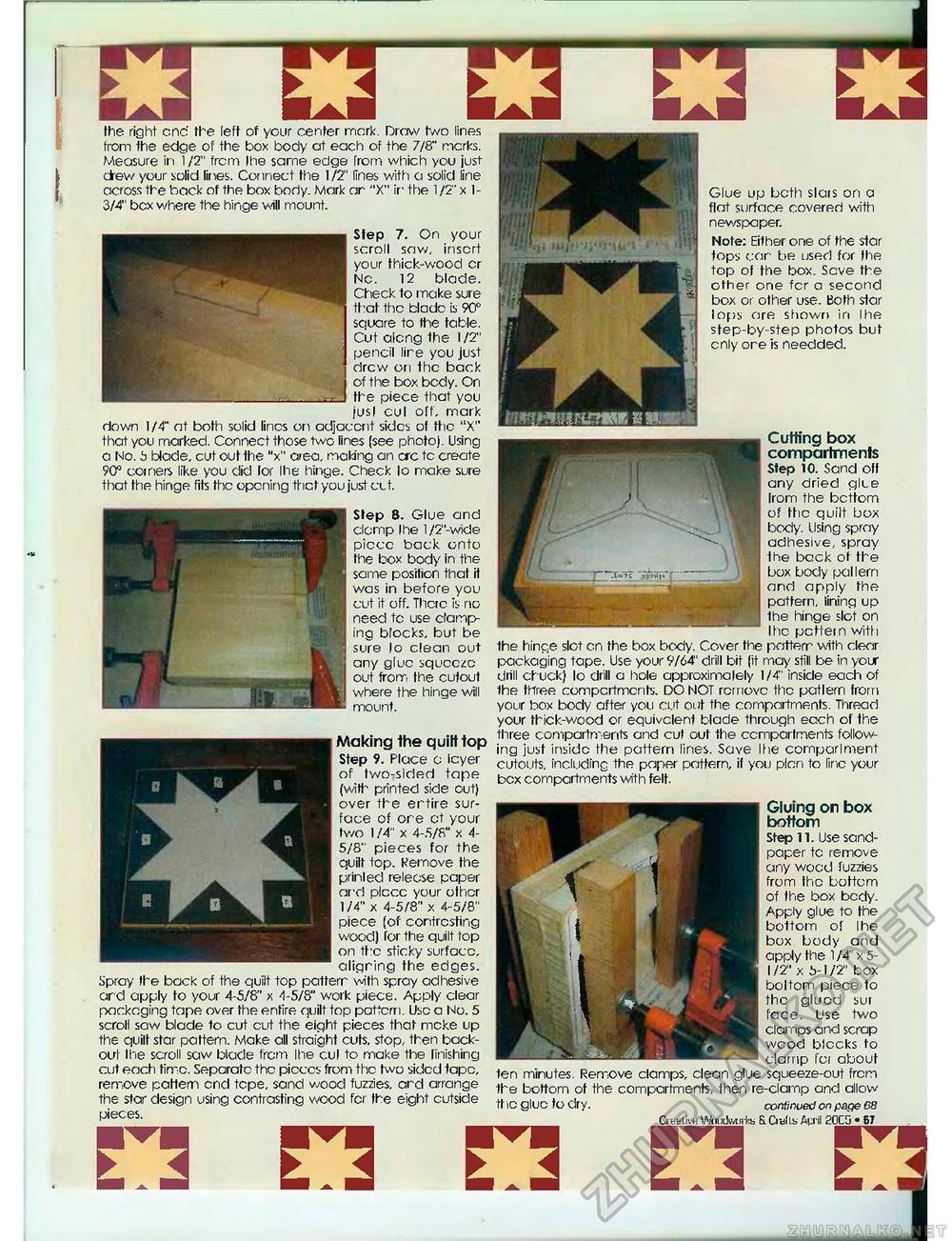 Creative Woodworks & crafts 2005-04,  67