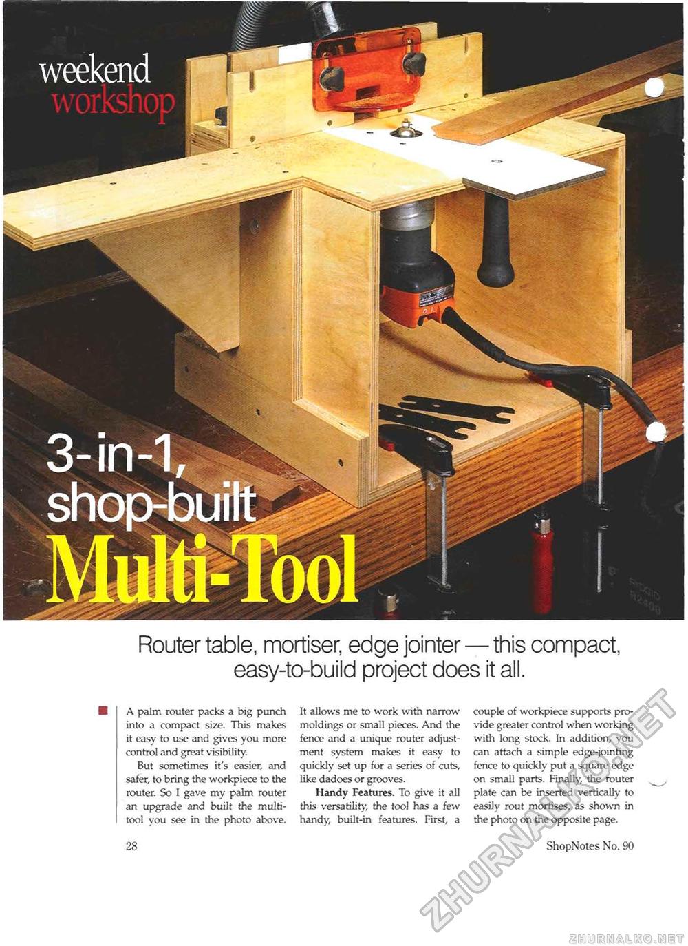 90 - Get the Most out of a Plunge Router,  28