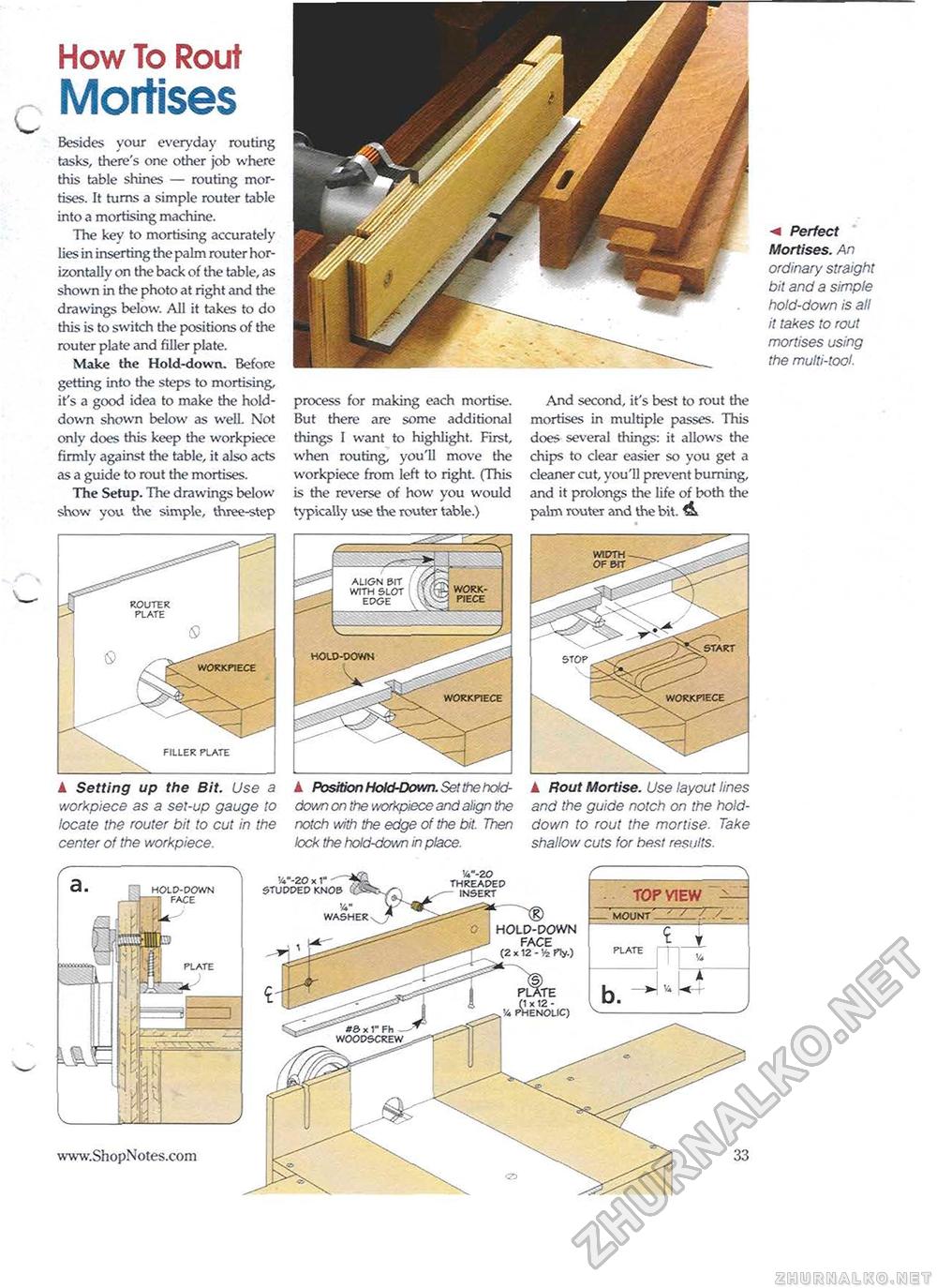 90 - Get the Most out of a Plunge Router,  33